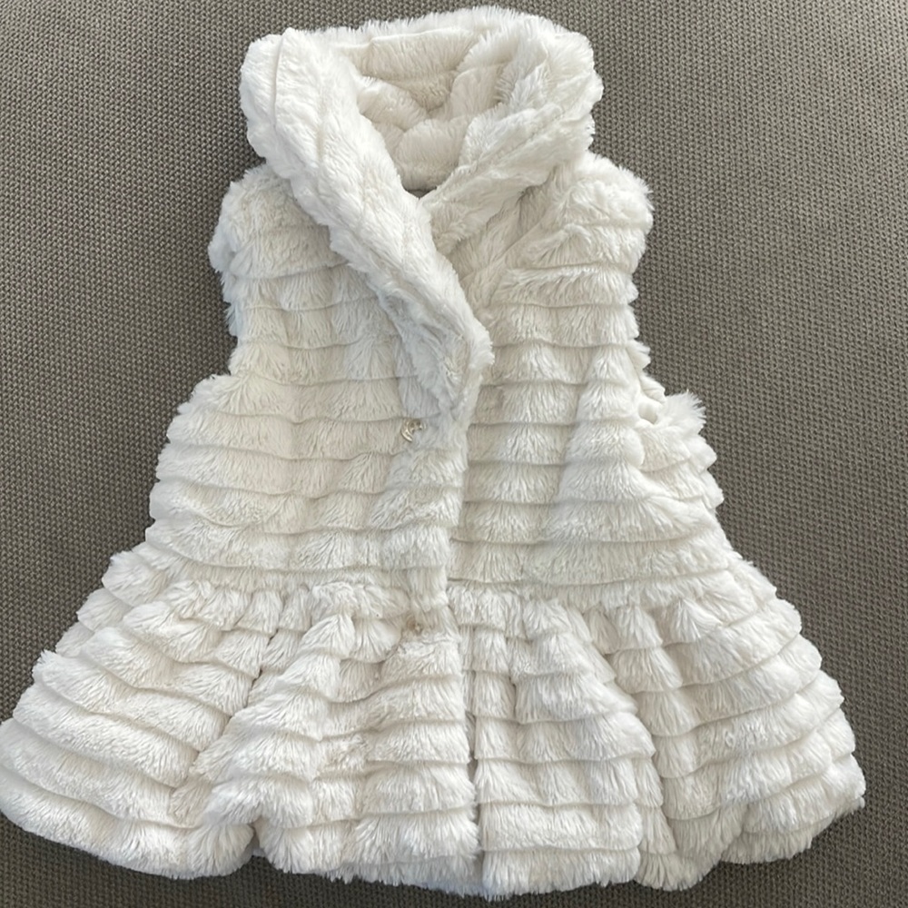 Calvin Klein Fur Vest